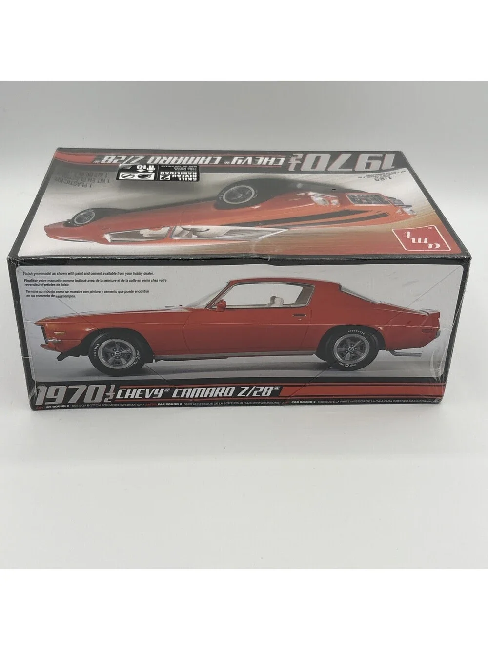 AMT 1970 1/2 Chevy Chevrolet Camaro Z28 1:25 Scale Plastic Model Car Kit